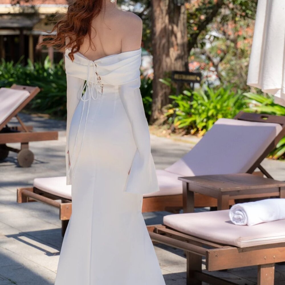 Kisserine Mortica Dress Size M | Bridal | NWT - Picture 2 of 9